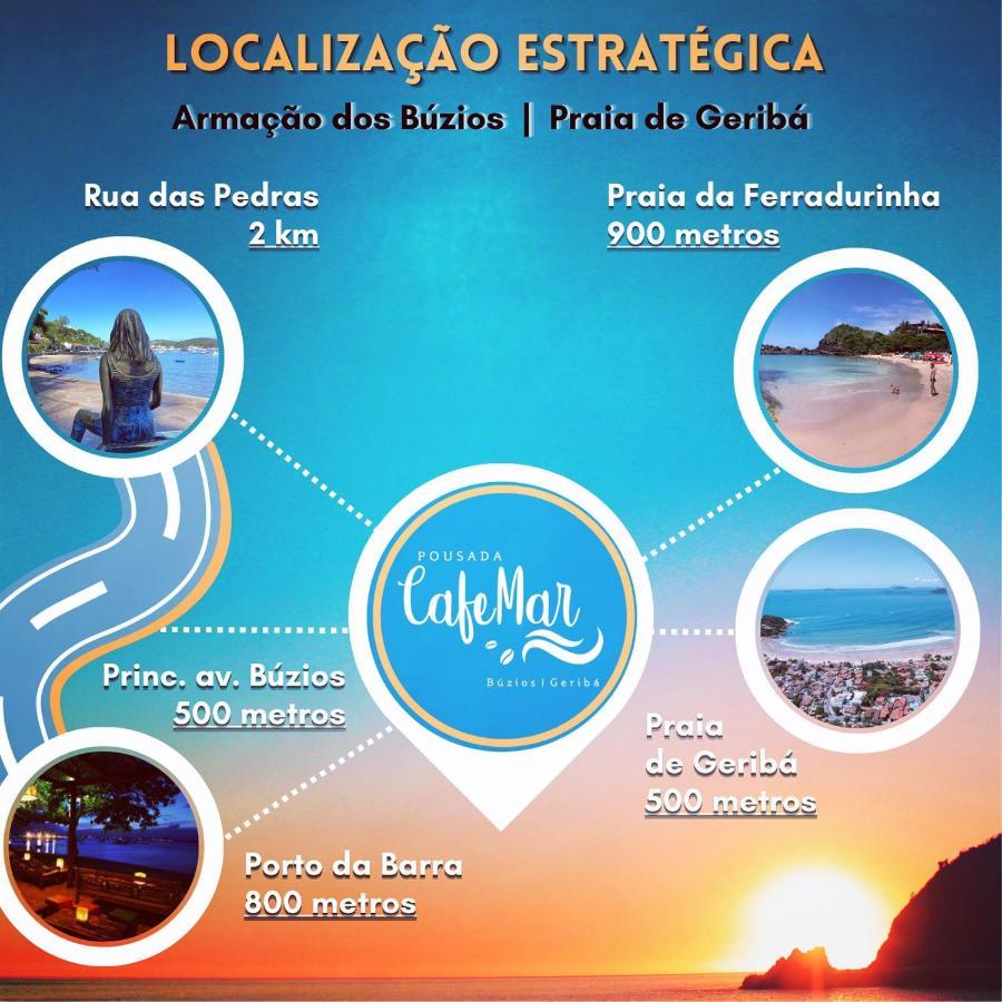 Pousada Cafemar Buzios エクステリア 写真